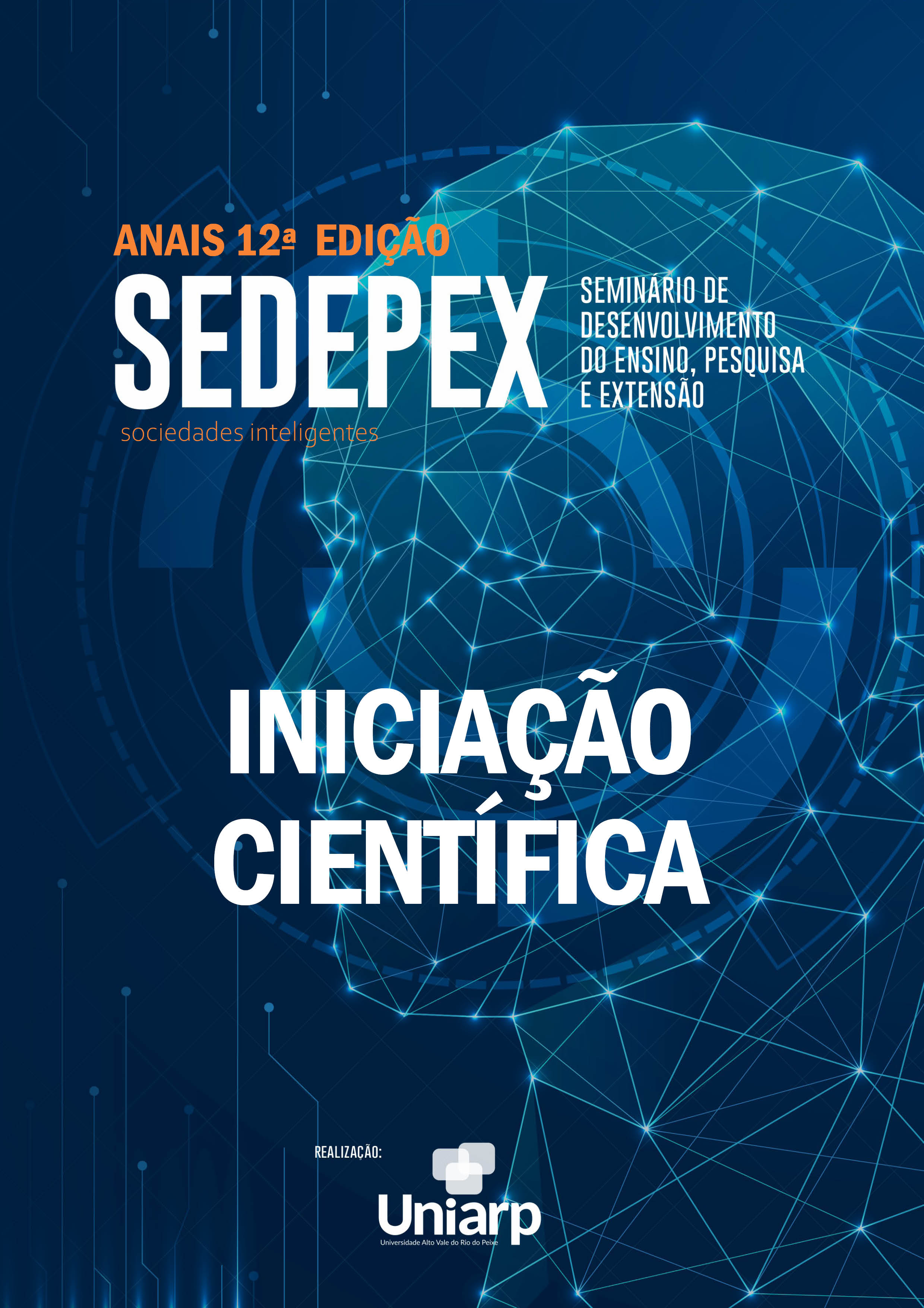 Capa Iniciação Científica Sedepex